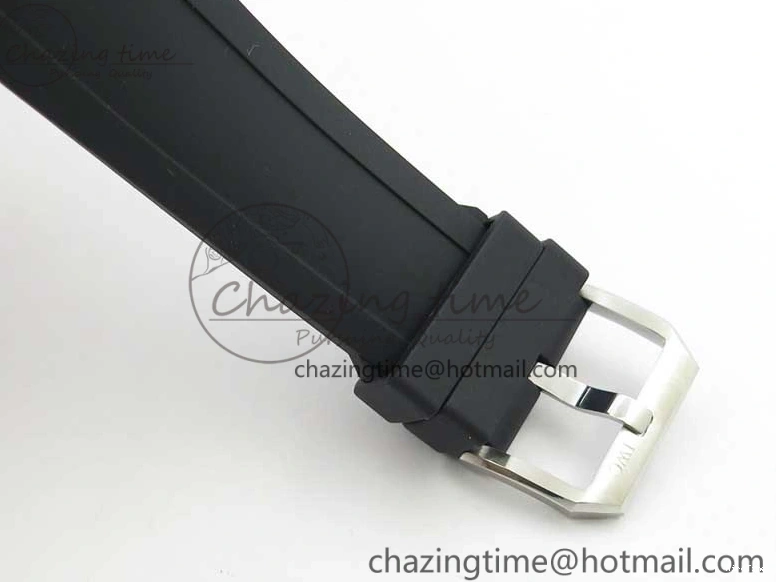 MIROTIME 0813 GoAnywhere Aquatimer SS IW356802 ZZF 1:1 Best Edition Black Dial on Black Rubber Strap MIYOTA 7128